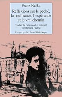 Couverture du livre Réflexions sur le péché - Franz Kafka