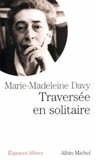 Marie Madeleine Davy - Traversée en solitaire