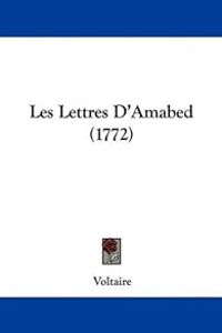 Couverture du livre Les Lettres D'Amabed  - Voltaire 