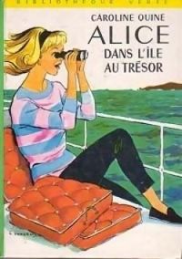 Couverture du livre Alice dans l'ile au trésor  - Caroline Quine