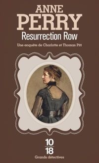 Couverture du livre Resurrection row - Anne Perry