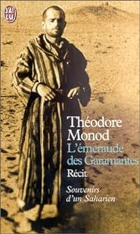 Couverture du livre L'émeraude des Garamantes - Theodore Monod