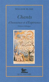 Couverture du livre Chants d'Innocence et d'Expérience - William Blake