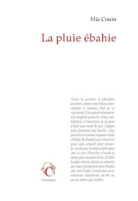 Couverture du livre La Pluie ébahie - Mia Couto