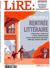 Couverture du livre Lire, n°468  - Le meilleur la Rentrée Littéraire - Lire 