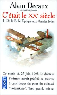 Couverture du livre De la belle époque aux années folles - Alain Decaux