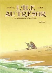 Couverture du livre L'Ile au trésor, tome 2  - David Chauvel - Fred Simon