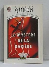 Couverture du livre Le mystère de la rapière - Ellery Queen