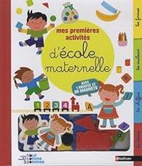 Couverture du livre Mes premières activités d'école maternelle - Madeleine Deny