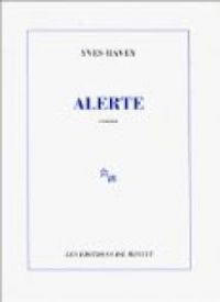 Couverture du livre Alerte - Yves Ravey