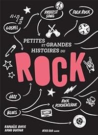 Couverture du livre Petites et grandes histoires du rock - Raphale Botte