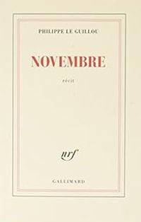 Couverture du livre Novembre - Philippe Le Guillou