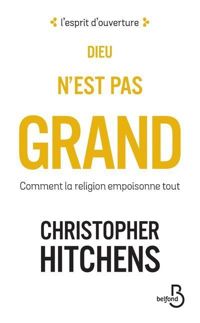 Couverture du livre Dieu n'est pas grand  - Christopher Hitchens