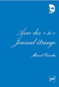 Couverture du livre Avec des - Marcel Conche