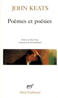 Couverture du livre Poèmes et poésies - John Keats