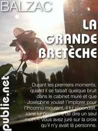 Couverture du livre La grande Bretèche - Honore De Balzac