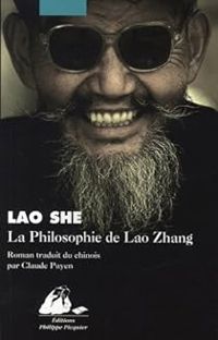 Couverture du livre La philosophie de Lao Zhang - Lao She