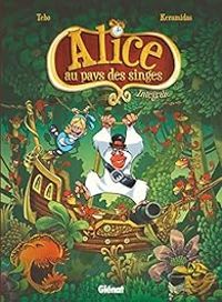 Couverture du livre Alice au pays des singes - Intégrale - Tebo 