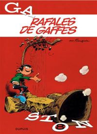 Couverture du livre Rafales de gaffes - Andre Franquin