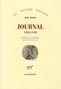 Couverture du livre Journal 1946-1949 - Max Frisch