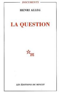 Couverture du livre La Question - Henri Alleg