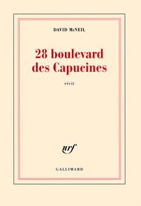 Couverture du livre 28 boulevard des capucines : Un soir à l'Olympia - David Mcneil