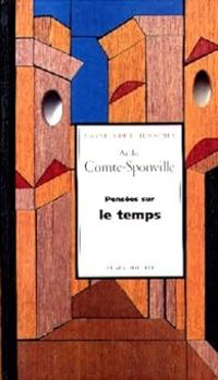 Couverture du livre Pensées sur le temps - Andre Comte Sponville