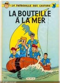 Couverture du livre La bouteille à la mer - Jean Michel Charlier - Mitacq 