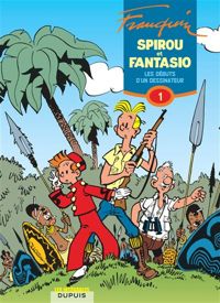 Couverture du livre Les débuts d'un dessinateur - Andre Franquin