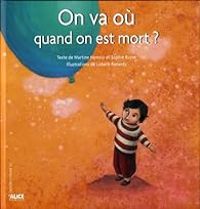 Couverture du livre On va où quand on est mort ? - Lisbeth Renardy - Sophie Buyse - Martine Hennuy