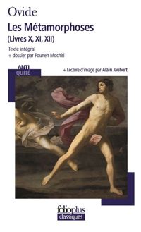 Couverture du livre Les métamorphoses: Livres X, XI, XII - Ovide 