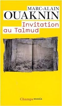 Couverture du livre Invitation au Talmud - Marc Alain Ouaknin