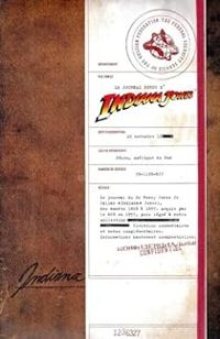 Couverture du livre Le Journal Perdu d'Indiana Jones - Lucasfilm 