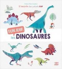 Couverture du livre Bonjour : Les dinosaures - Fabien Ckto Lambert