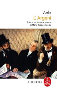 Couverture du livre L'argent - Mile Zola