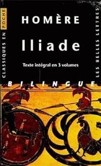 Couverture du livre  - Bilingue français/grec - Homere 