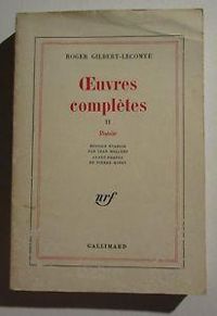 Couverture du livre Oeuvres complètes - Roger Gilbert Lecomte