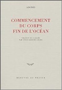  Adonis - Commencement du corps, fin de l'océan