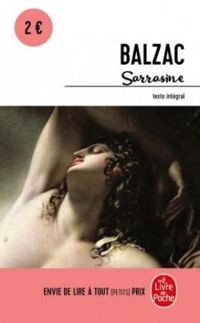 Couverture du livre Sarrasine - Honore De Balzac