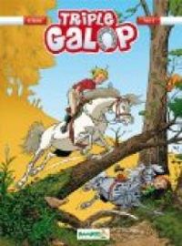 Couverture du livre Triple galop - Benoit Du Peloux