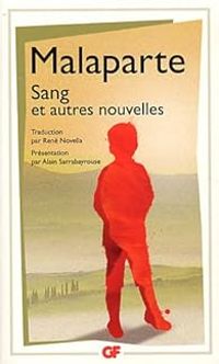 Couverture du livre Sang et autres nouvelles - Curzio Malaparte