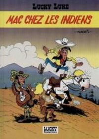 Couverture du livre Lucky Luke H.S. : Mac chez les Indiens - Morris 