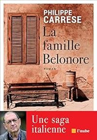 Couverture du livre La famille Belonore - Philippe Carrese