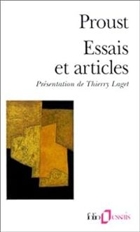 Couverture du livre Essais et articles - Marcel Proust