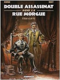 Couverture du livre Double assassinat dans la rue Morgue - Jean David Morvan - Fabrice Druet