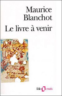 Couverture du livre Le livre à venir - Maurice Blanchot