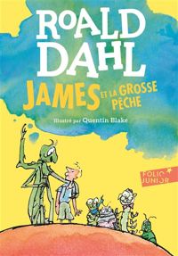 Couverture du livre James et la grosse pêche - Roald Dahl