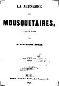 Couverture du livre Théâtre : La jeunesse des mousquetaires - Alexandre Dumas - Auguste Maquet