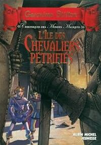 Couverture du livre L'île des chevaliers pétrifiés - Geronimo Stilton