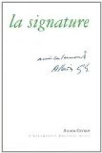Allain Glykos - La signature